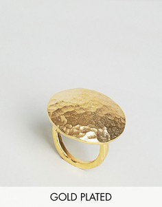 Броское овальное кольцо Ottoman Hands - Золотой