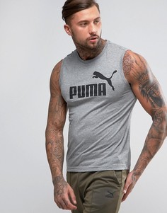 Серая футболка с короткими рукавами Puma ESS No. 1 838240 03 - Серый