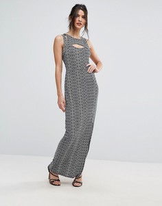 Облегающее платье с принтом BCBG - Мульти