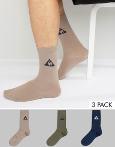 3 пары разноцветных носков Le Coq Sportif 1710527 - Мульти