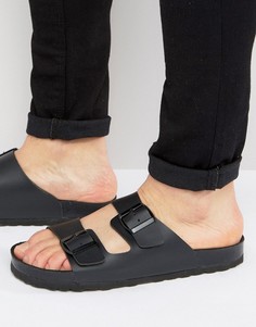 Черные сандалии с пряжкой ASOS - Черный