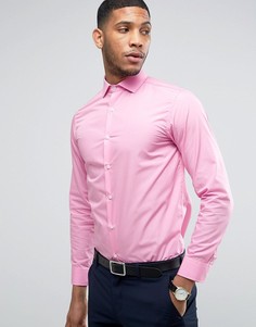 Строгая облегающая рубашка Selected - Розовый