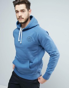 Худи синего цвета с логотипом Jack Wills Batsford - Синий