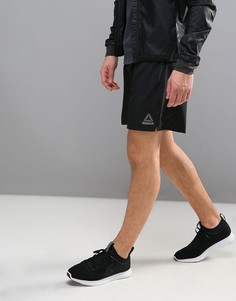 Черные беговые шорты Reebok 7 дюймов BK7343 - Черный