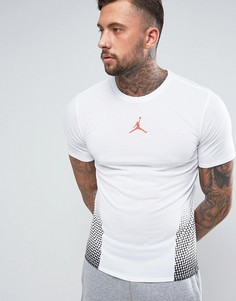 Футболка с логотипом Nike Jordan Selected 862187-100 - Белый