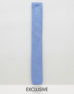 Вязаный галстук Noose & Monkey - Синий