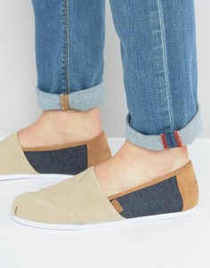 Классические эспадрильи TOMS - Бежевый