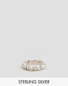 Серебряное кольцо с черепом ASOS - Серебряный