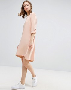 Платье из крепа b.Young - Розовый