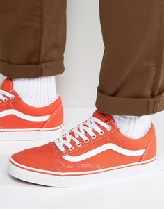 Оранжевые кеды Vans Old Skool VA38G1MOO - Оранжевый