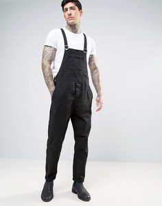 Черный комбинезон Rollas Trade Overalls - Черный