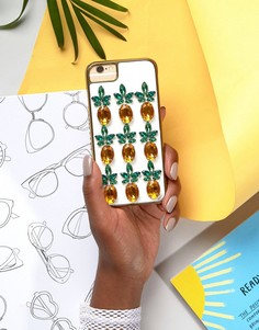 Чехол для iPhone 6/6S/7 с ананасами Skinnydip - Мульти