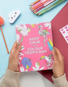 Книга Keep Calm & Colour Tropicana - Мульти Books