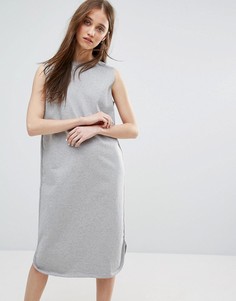 Платье-свитер без рукавов Weekday - Серый
