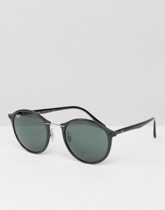 Круглые солнцезащитные очки Ray-Ban 0RB4242 - Черный