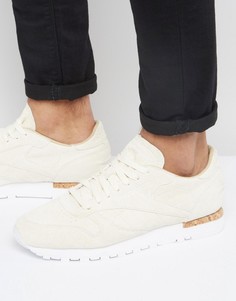 Белые замшевые классические кроссовки Reebok LST BD1902 - Белый