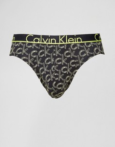 Хлопковые трусы Calvin Klein ID - Черный