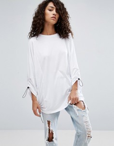 Oversize-топ с отделкой в спортивном стиле ASOS - Мульти