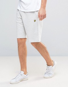 Серые трикотажные шорты классического кроя Lyle & Scott - Серый