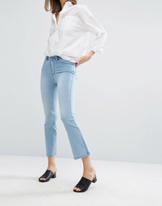 Укороченные джинсы с легким клешем Dr Denim Holly - Синий