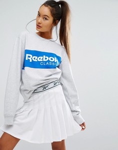 Свободный свитшот Reebok Classics - Серый