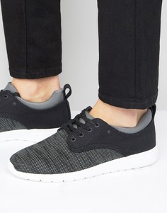 Черные кроссовки с контрастной отделкой New Look - Черный
