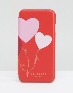 Чехол для iPhone с сердечками Ted Baker - Оранжевый