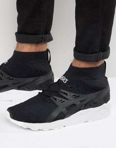 Черные вязаные кроссовки Asics Gel-Kayano H7P4N 9090 - Черный