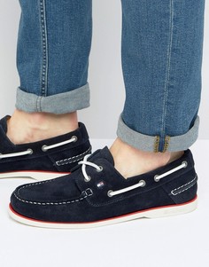 Замшевые мокасины Tommy Hilfiger - Темно-синий