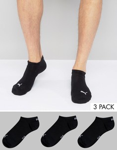 3 пары черных спортивных носков Puma 261080001200 - Черный