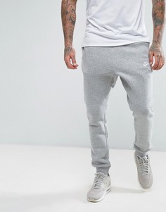 Серые джоггеры с манжетами Nike 804408-063 - Серый