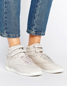 Бледно-серые высокие кроссовки Reebok X Face Freestyle - Серый