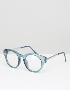 Круглые очки Jeepers Peepers - Синий