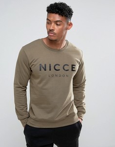 Зеленый свитшот Nicce London - Зеленый