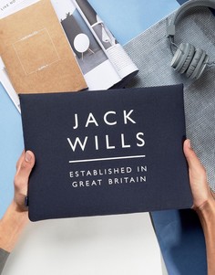 Чехол для ноутбука с логотипом Jack Wills Borman 13 - Темно-синий