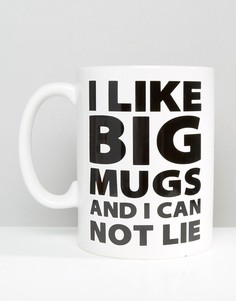 Большая кружка I Like Big Mugs - Мульти