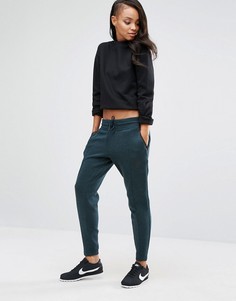 Зеленые трикотажные штаны Nike Premium - Серый