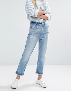Прямые джинсы в винтажном стиле Rollas Original - Синий