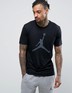 Черная футболка с логотипом Nike Jordan Jumpman 834473-010 - Черный
