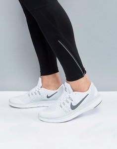 Белые кроссовки Nike Running Flex 2017 898457-100 - Белый