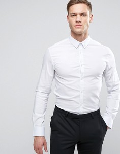 Узкая строгая рубашка Celio - Белый