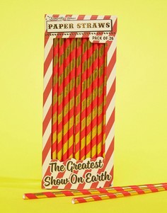 Бумажные соломинки для вечеринок - Мульти Temerity Jones