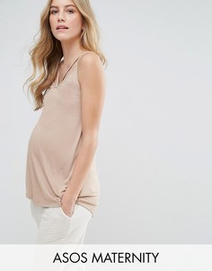 Топ на бретелях ASOS Maternity Ultimate - Розовый