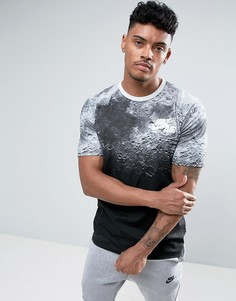 Серая футболка с фотопринтом Nike 847595-100 - Серый