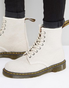 Парусиновые высокие кеды Dr Martens Eason - Черный