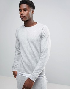 Хлопковый свитшот Calvin Klein - Серый
