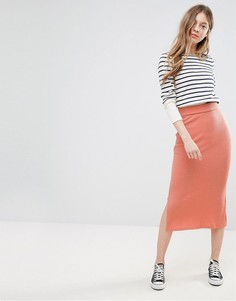 Юбка миди Vero Moda - Розовый