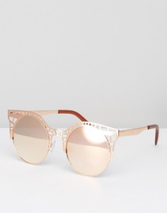 Солнцезащитные очки Quay Australia Fleur - Золотой