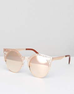 Солнцезащитные очки Quay Australia Fleur - Золотой