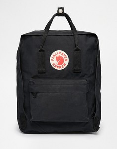 Классический черный рюкзак Fjallraven Kanken - Черный